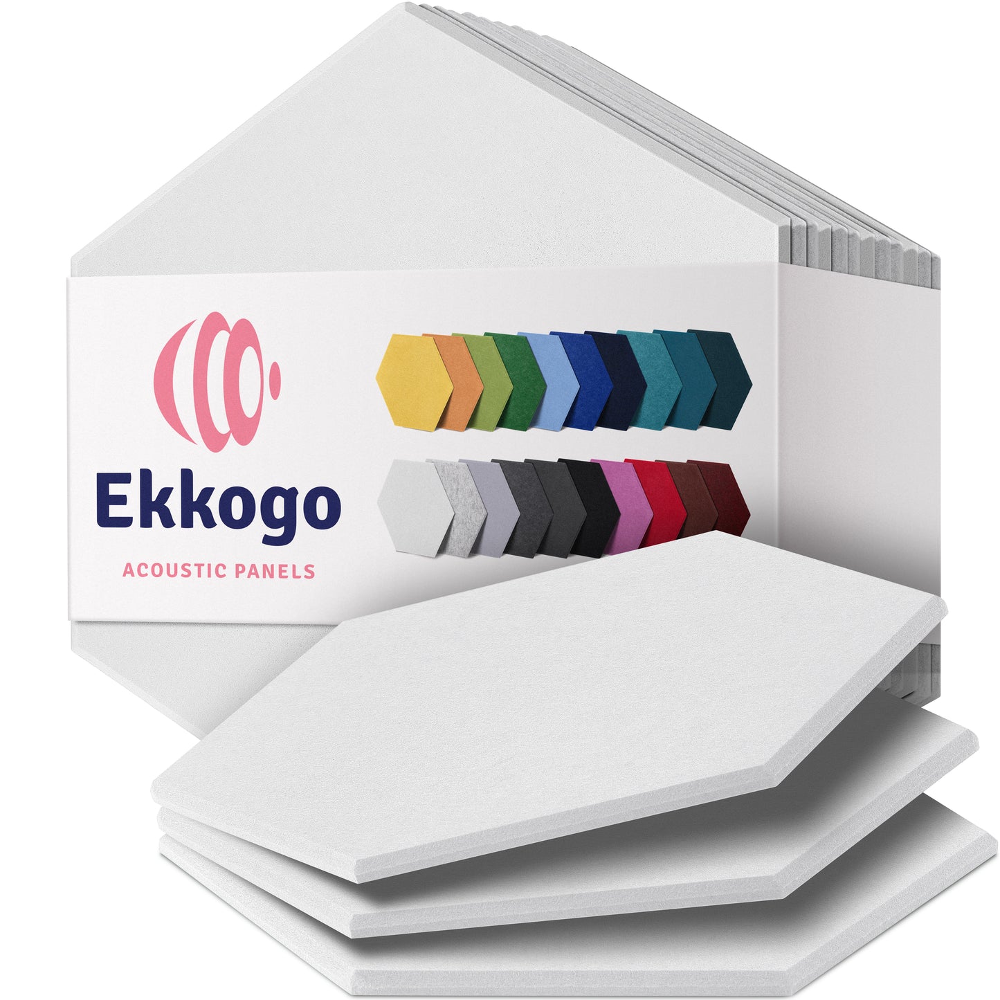 Ekkogo 12-Pack Acoustic Panels