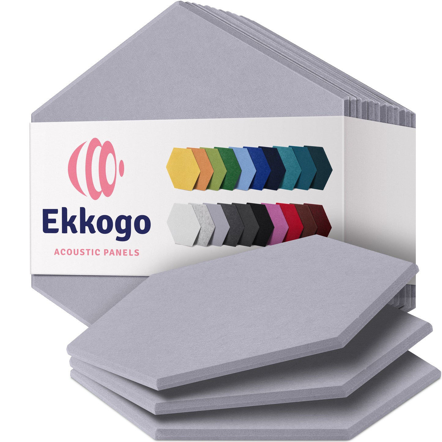 Ekkogo 12-Pack Acoustic Panels