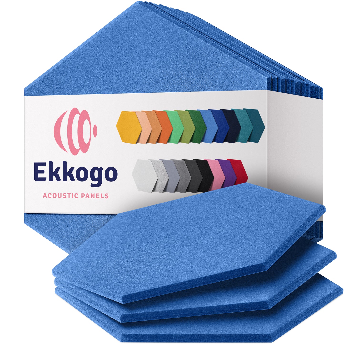 Ekkogo 12-Pack Acoustic Panels