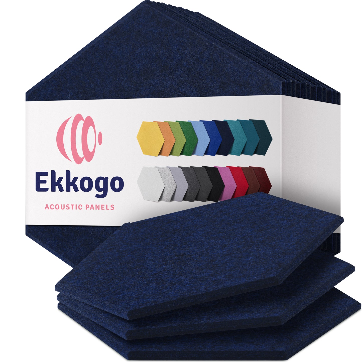 Ekkogo 12-Pack Acoustic Panels