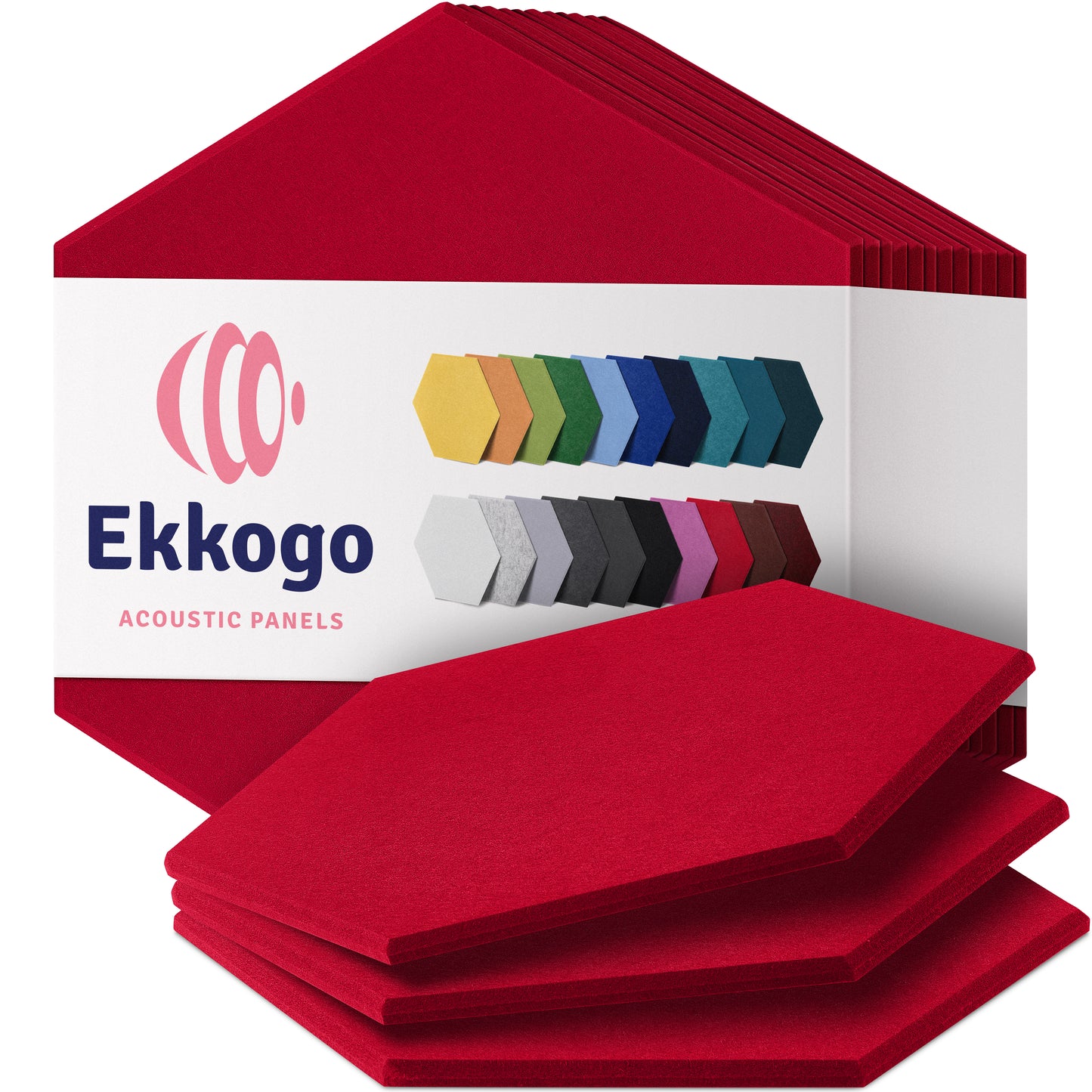 Ekkogo 12-Pack Acoustic Panels