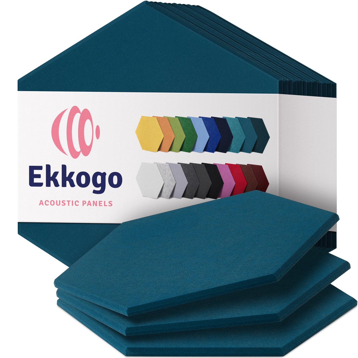 Ekkogo 12-Pack Acoustic Panels