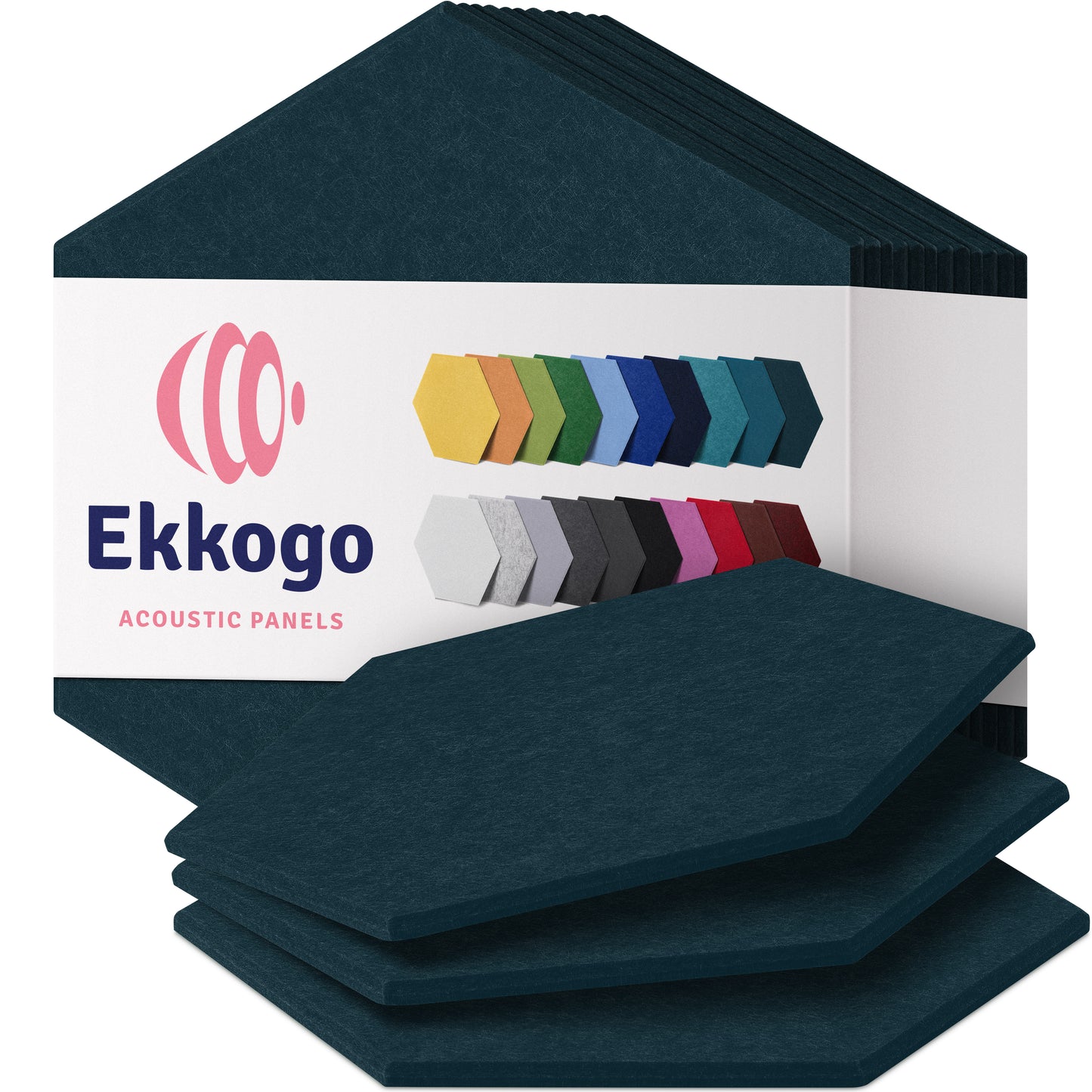 Ekkogo 12-Pack Acoustic Panels