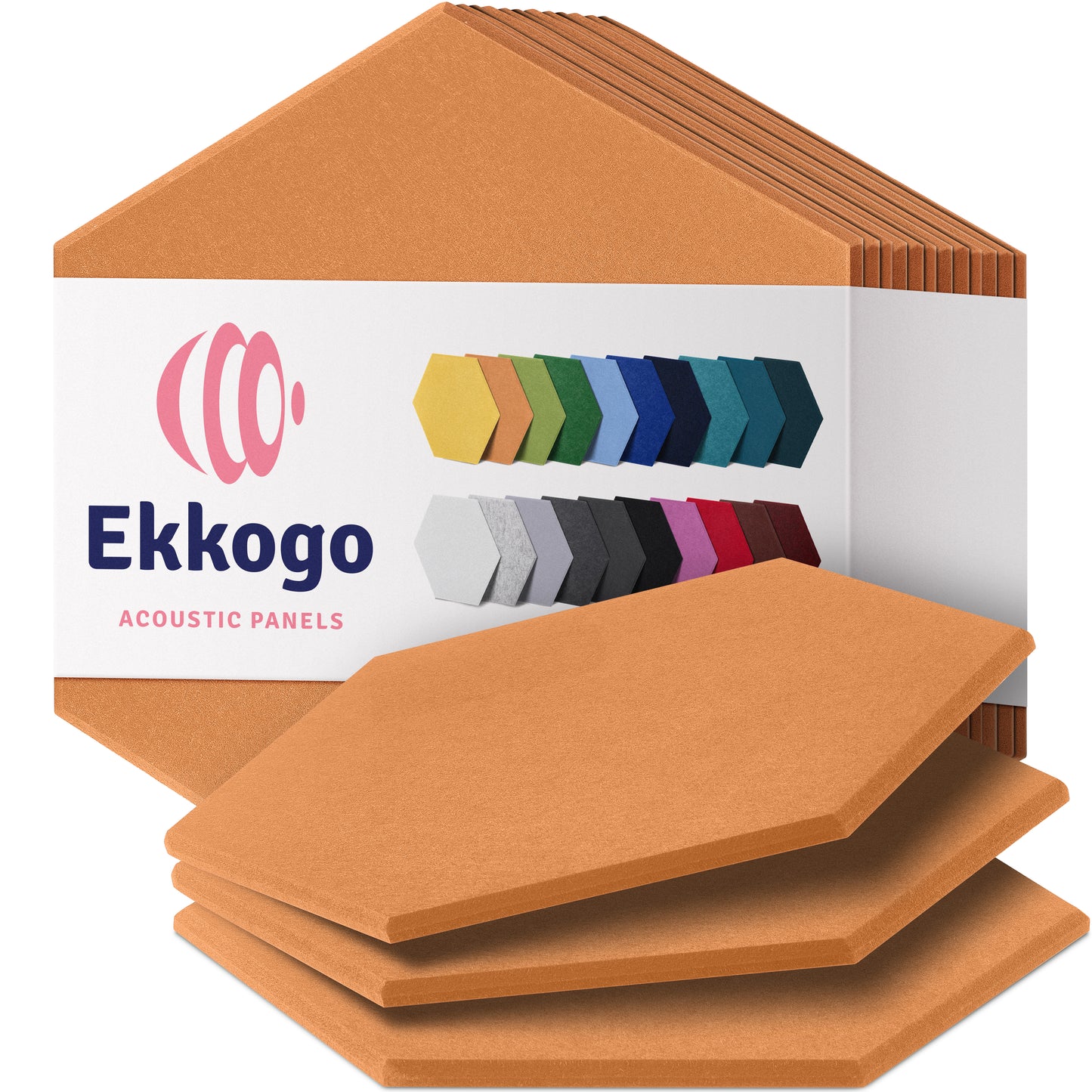 Ekkogo 12-Pack Acoustic Panels