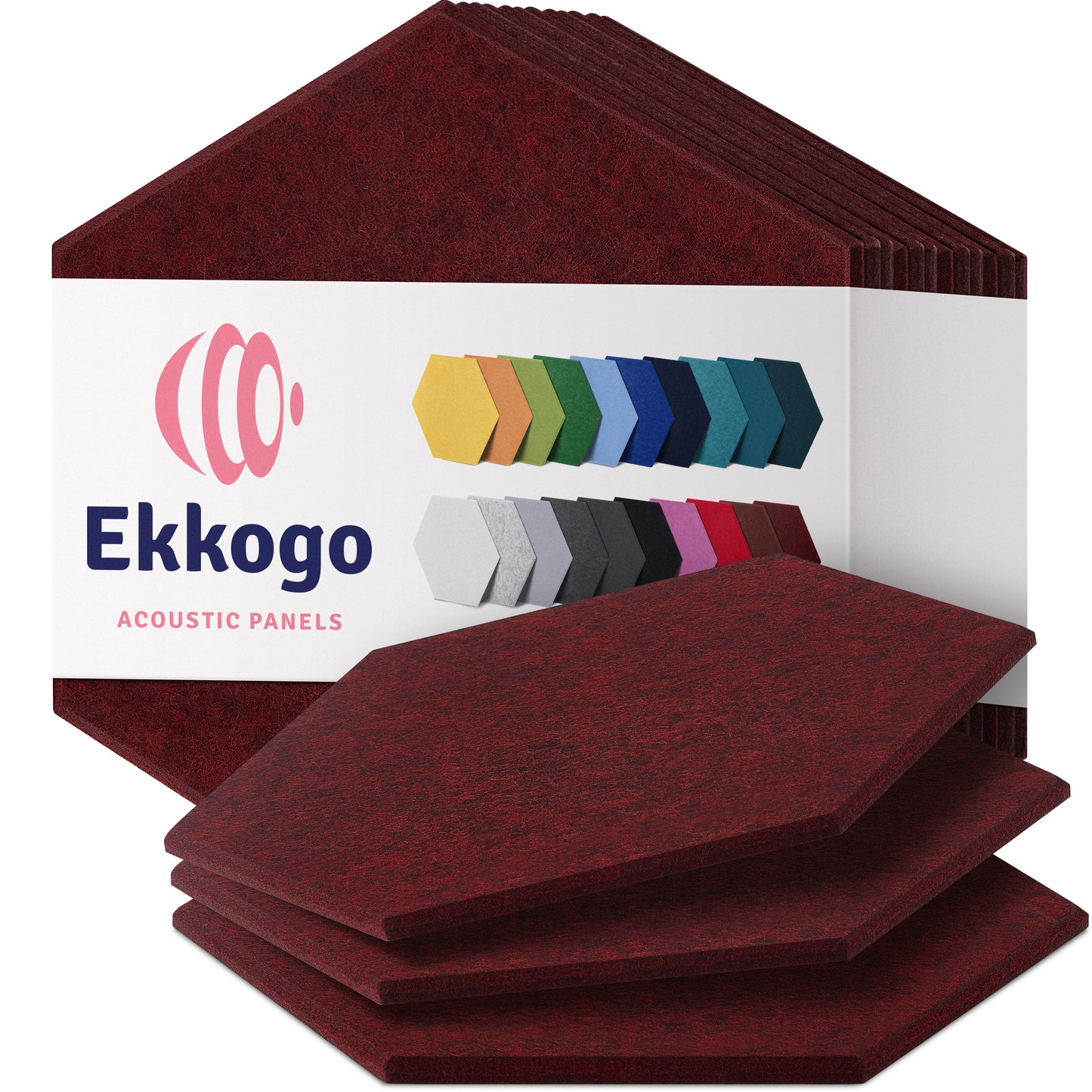 Ekkogo 12-Pack Acoustic Panels