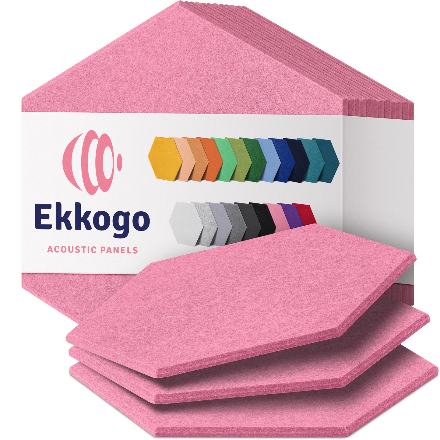 Ekkogo 12-Pack Acoustic Panels