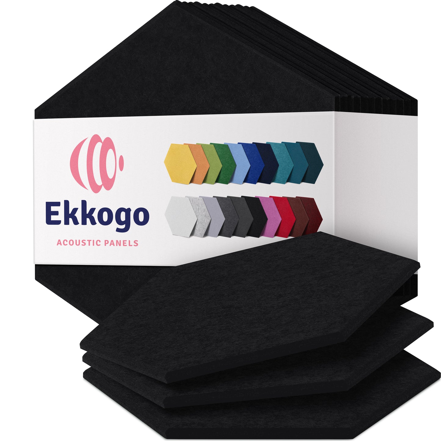 Ekkogo 12-Pack Acoustic Panels