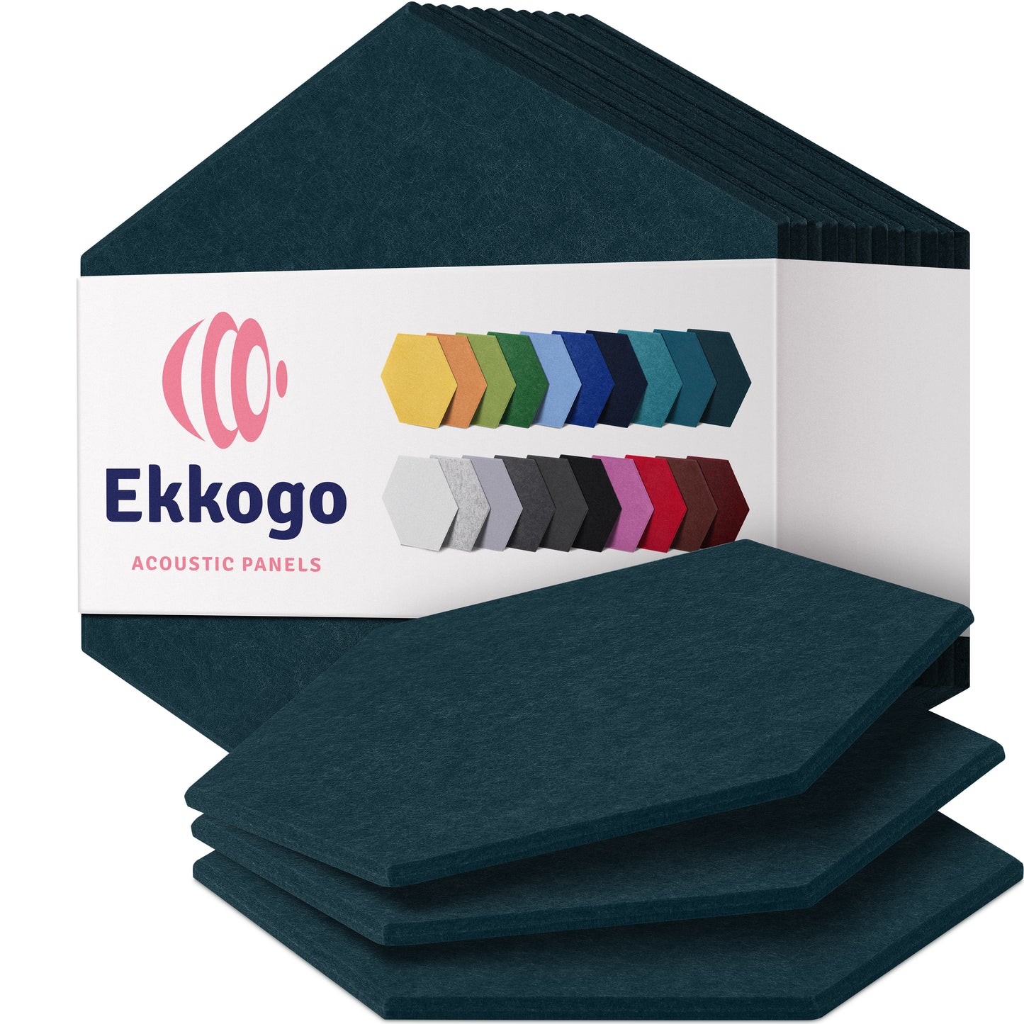 Ekkogo 12-Pack Acoustic Panels