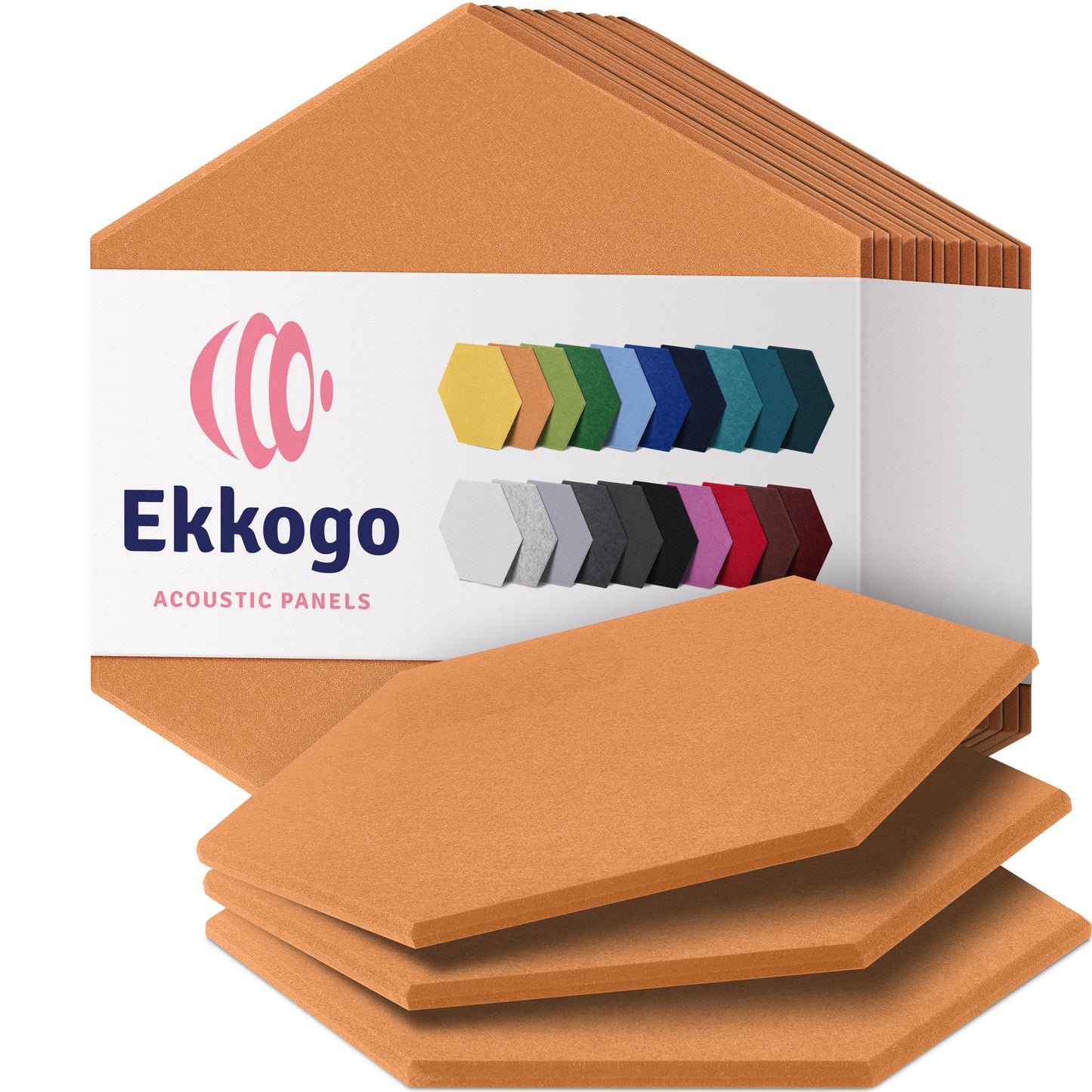 Ekkogo 12-Pack Acoustic Panels