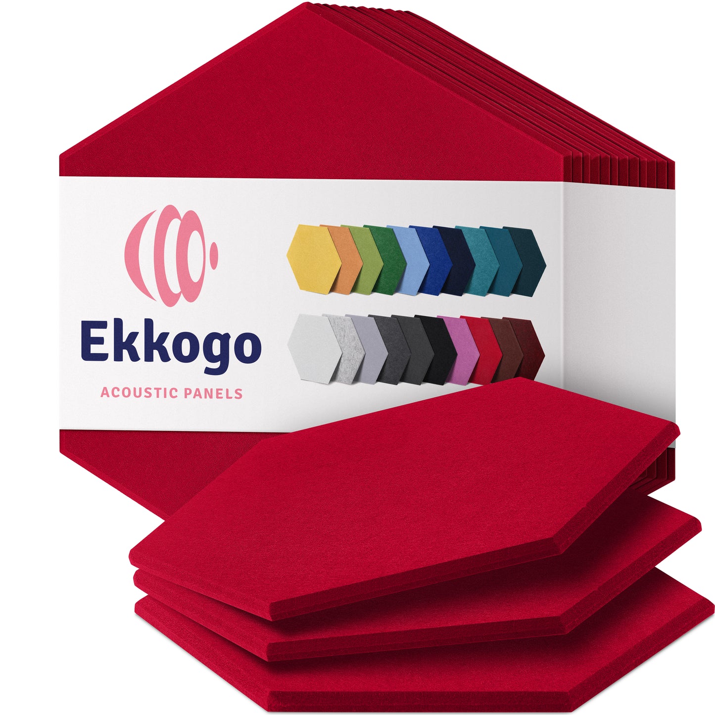 Ekkogo 12-Pack Acoustic Panels