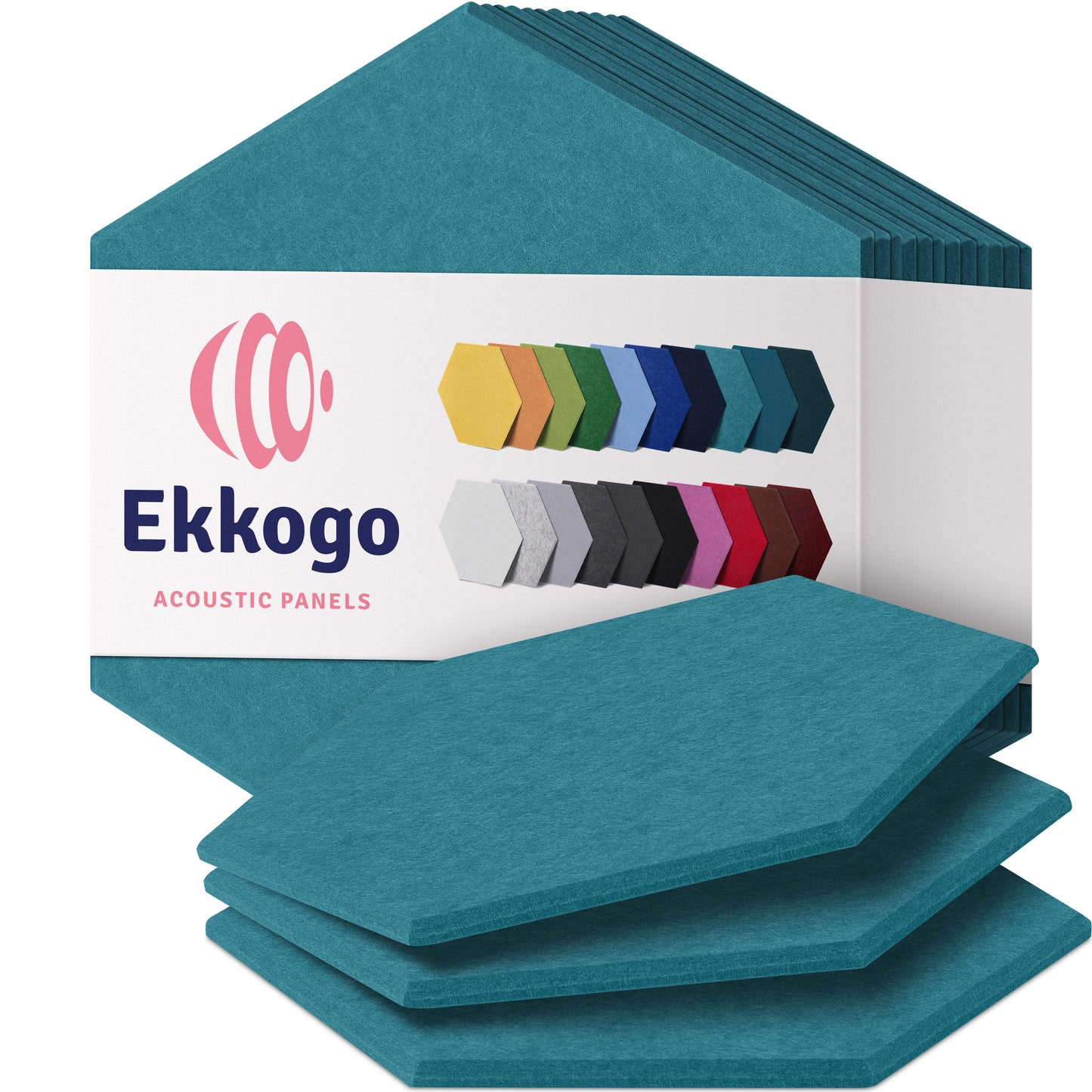 Ekkogo 12-Pack Acoustic Panels