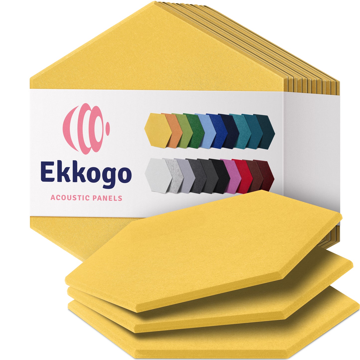 Ekkogo 12-Pack Acoustic Panels