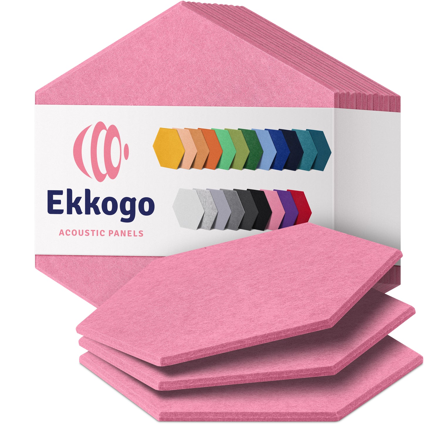 Ekkogo 12-Pack Acoustic Panels