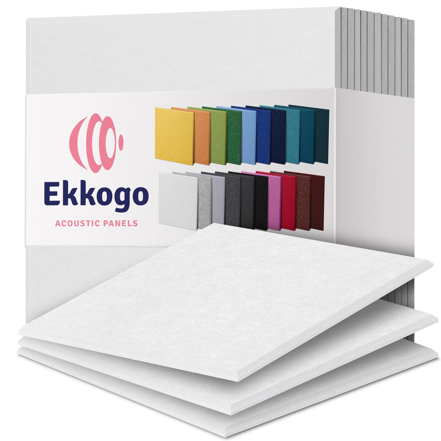 Ekkogo 12-Pack Acoustic Panels