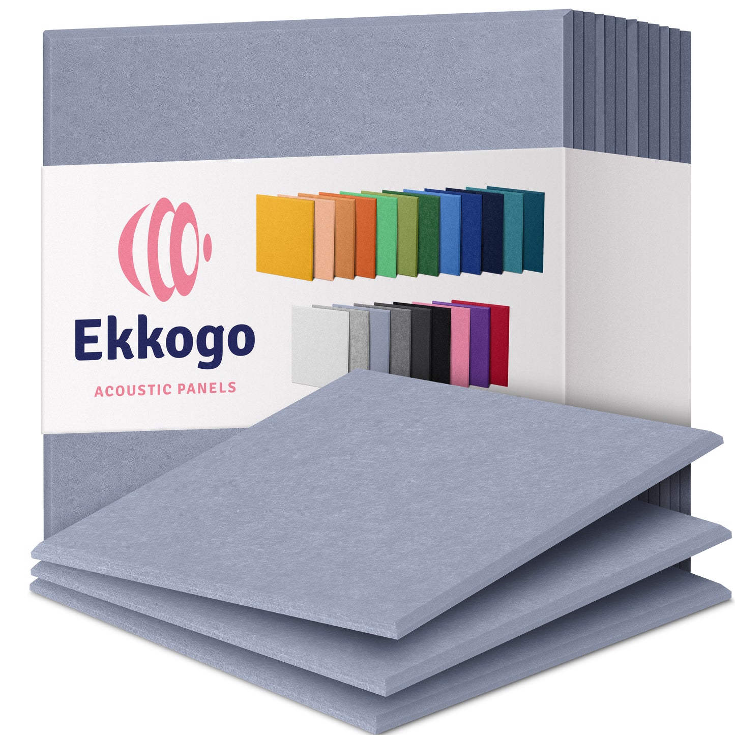 Ekkogo 12-Pack Acoustic Panels