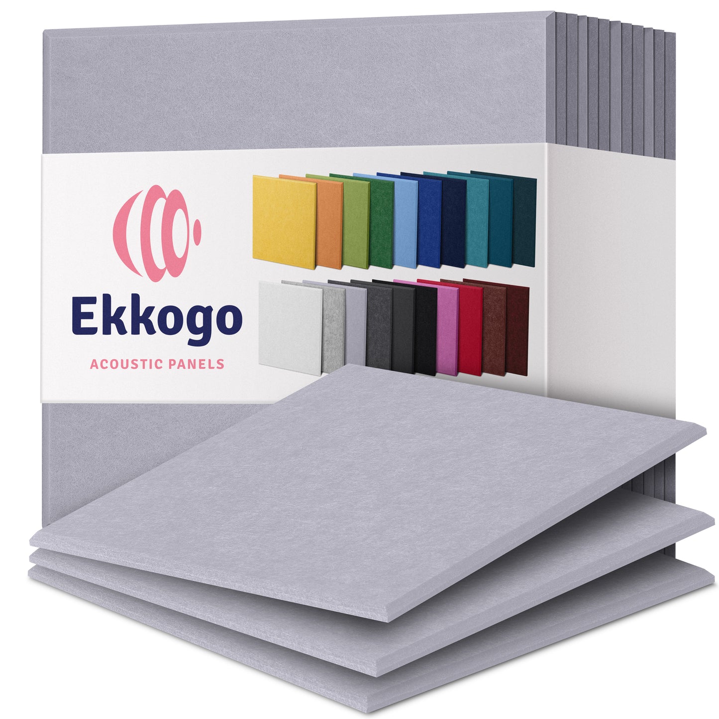 Ekkogo 12-Pack Acoustic Panels