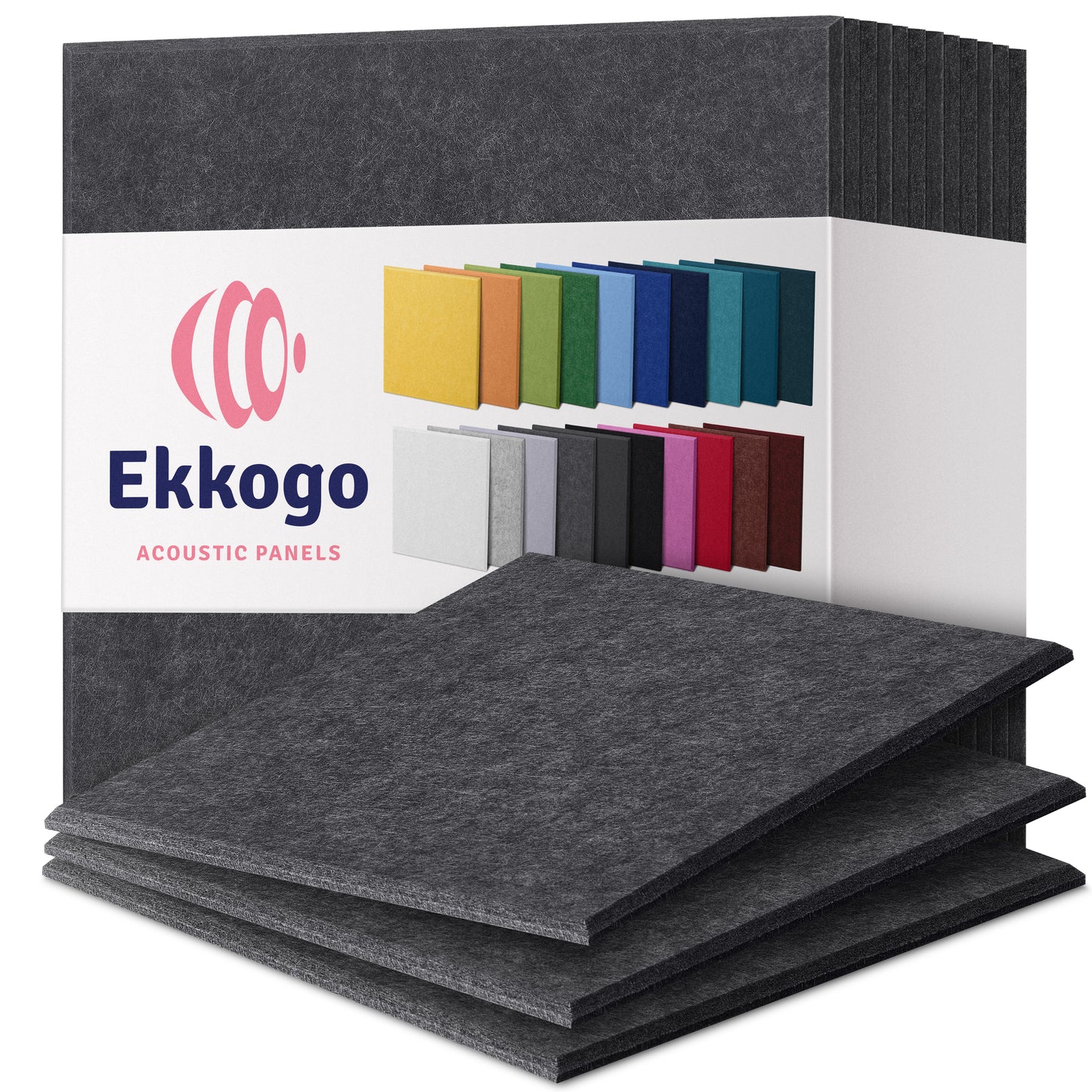 Ekkogo 12-Pack Acoustic Panels