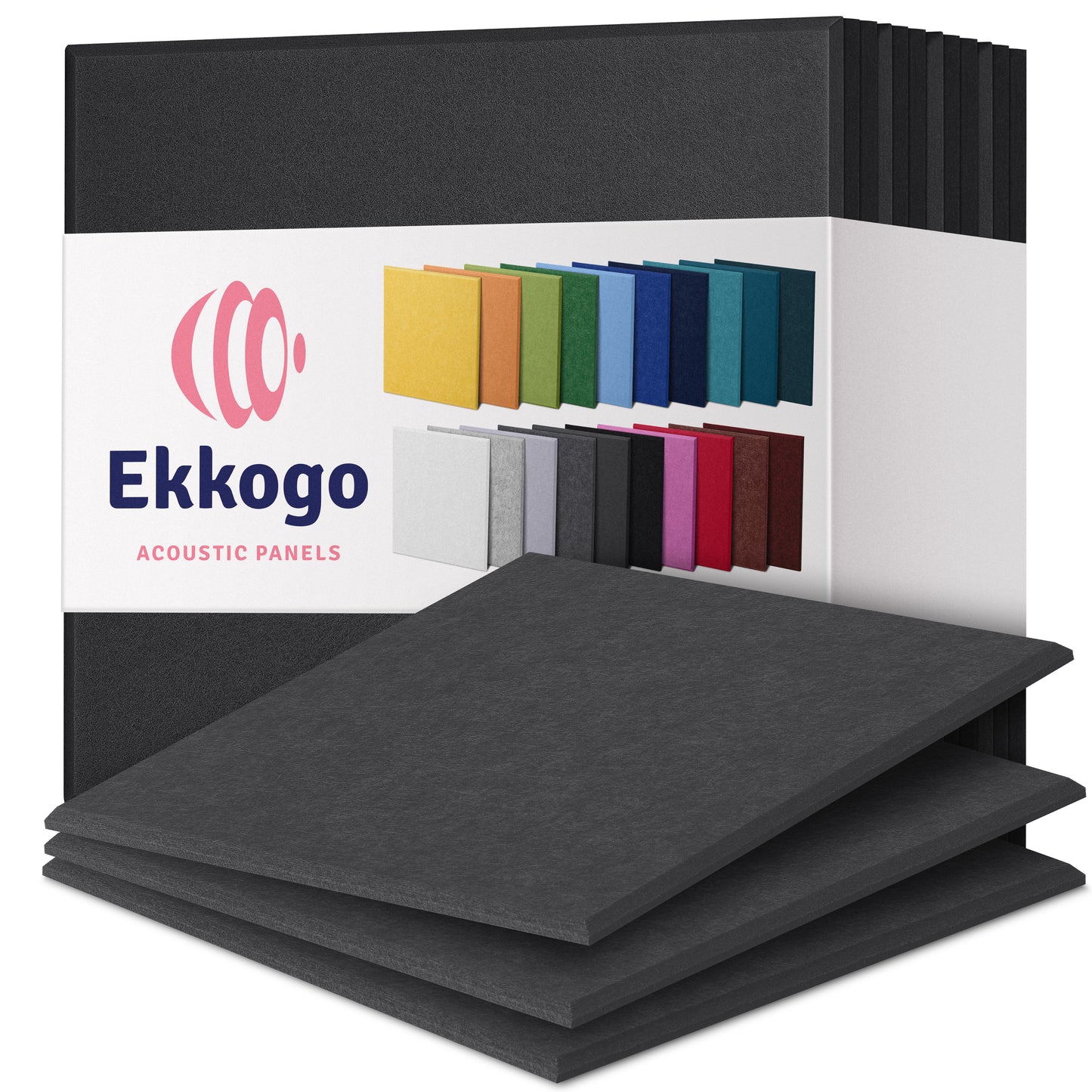 Ekkogo 12-Pack Acoustic Panels