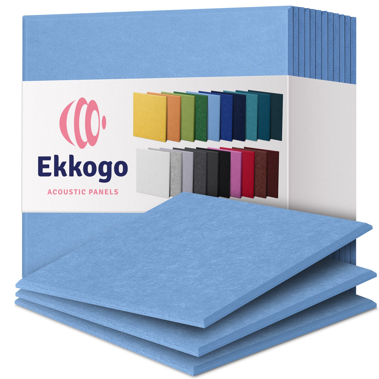 Ekkogo 12-Pack Acoustic Panels