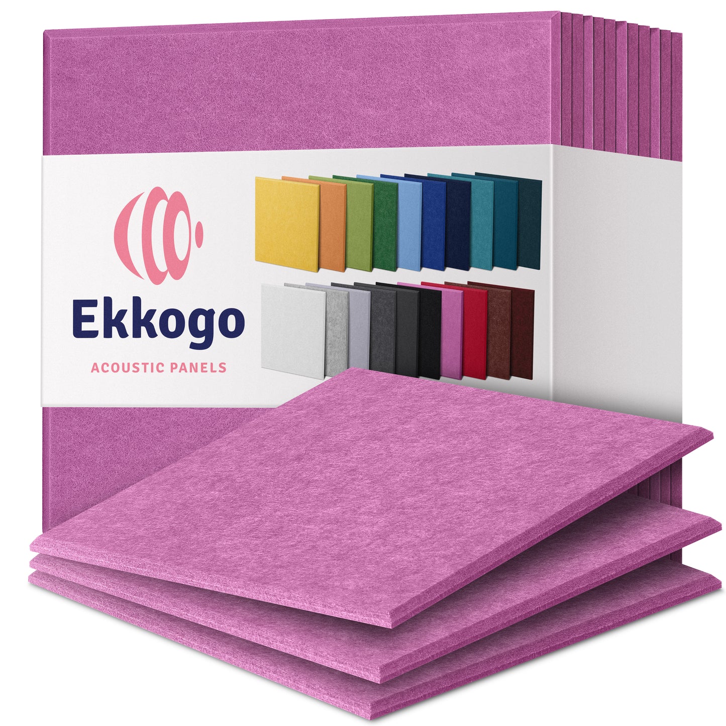 Ekkogo 12-Pack Acoustic Panels