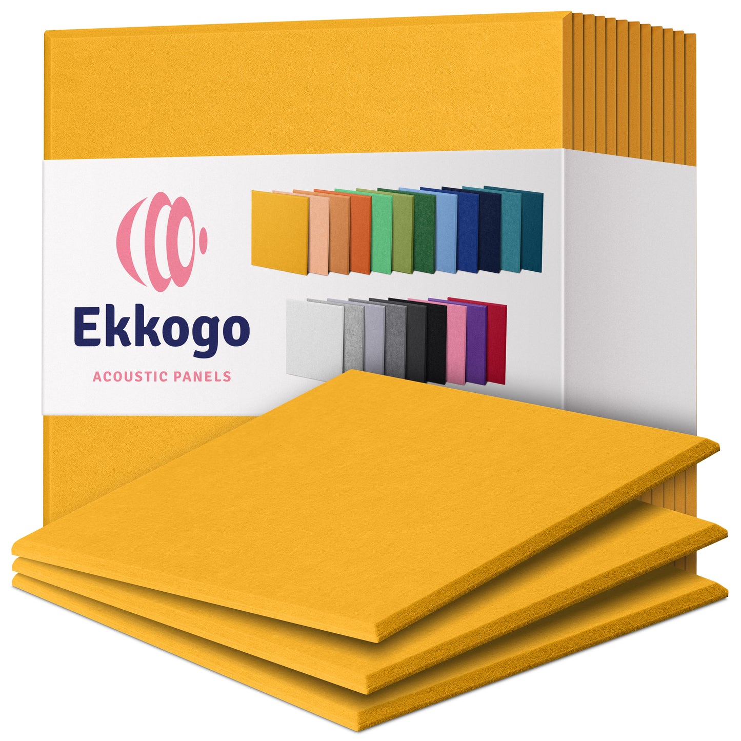 Ekkogo 12-Pack Acoustic Panels