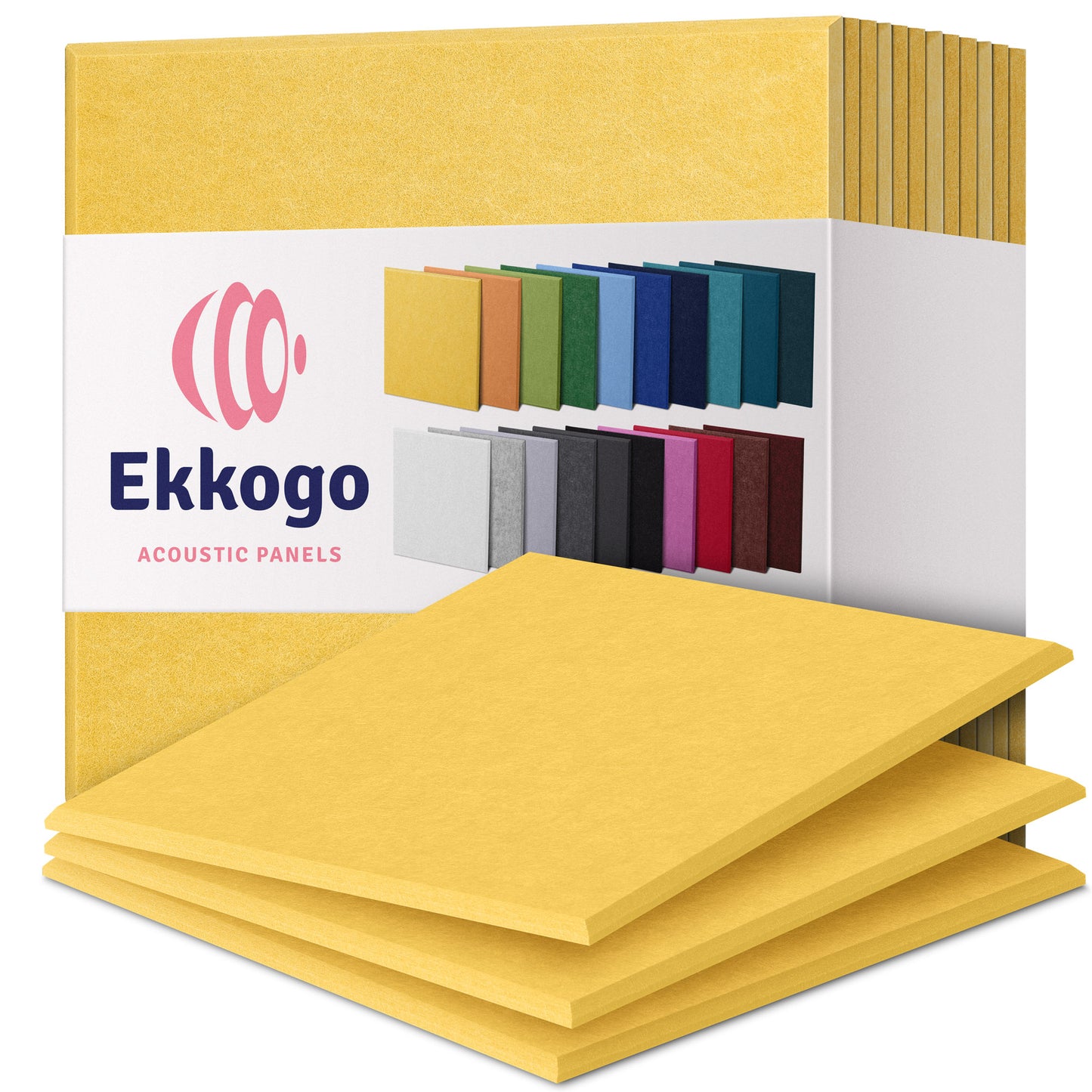 Ekkogo 12-Pack Acoustic Panels