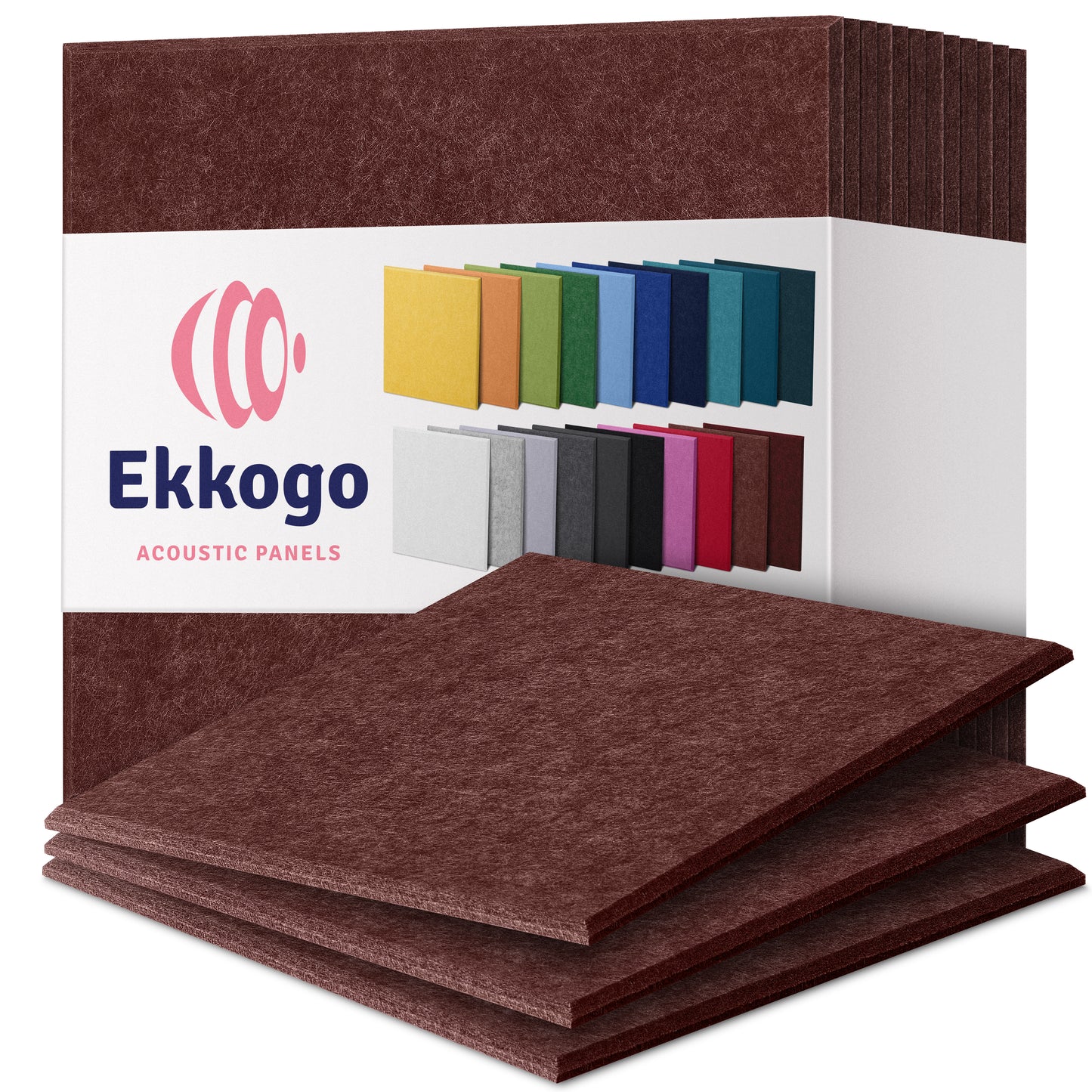 Ekkogo 12-Pack Acoustic Panels