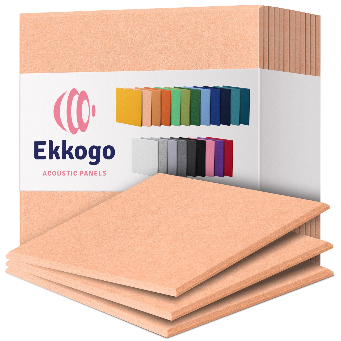 Ekkogo 12-Pack Acoustic Panels